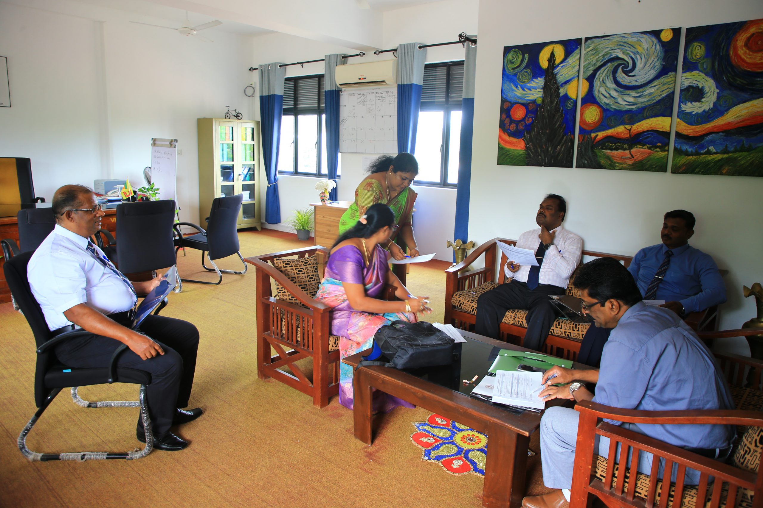 1. Meeting with the Director