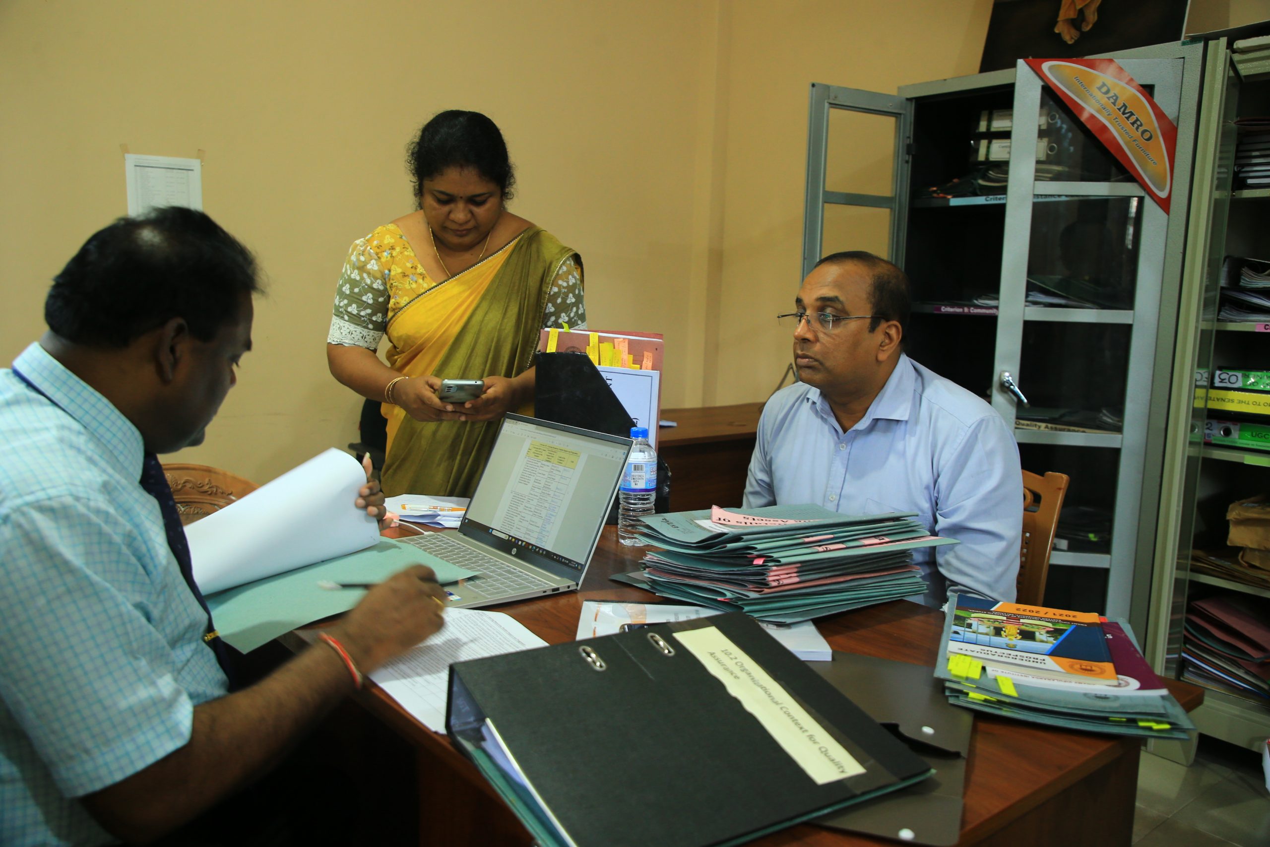 11.........Reviewing the documents