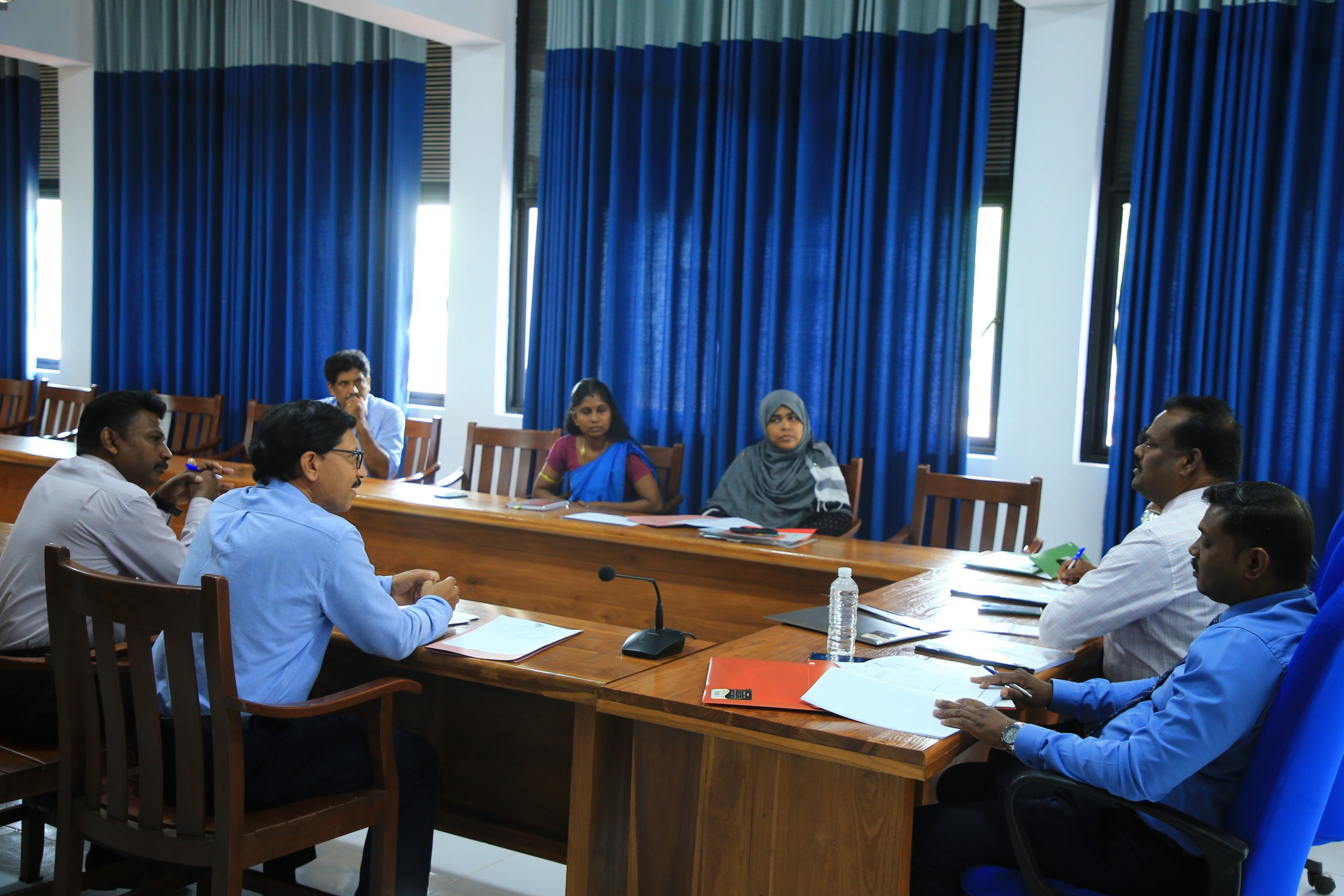 7. Meeting with the Administrative Staff