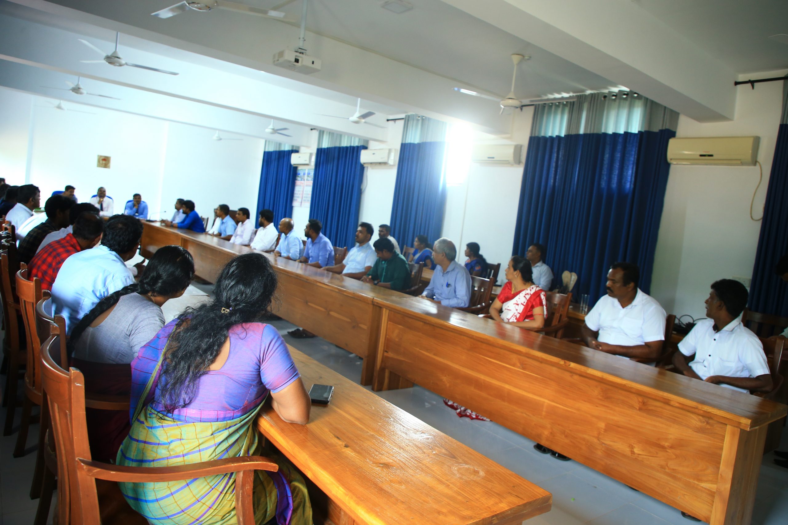 9. Meeting with the Non-Academic Staff